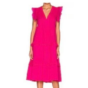 Amanda Uprichard Fuchsia Dress